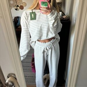 DAILY DRILLS STRIPED GRAY SET!